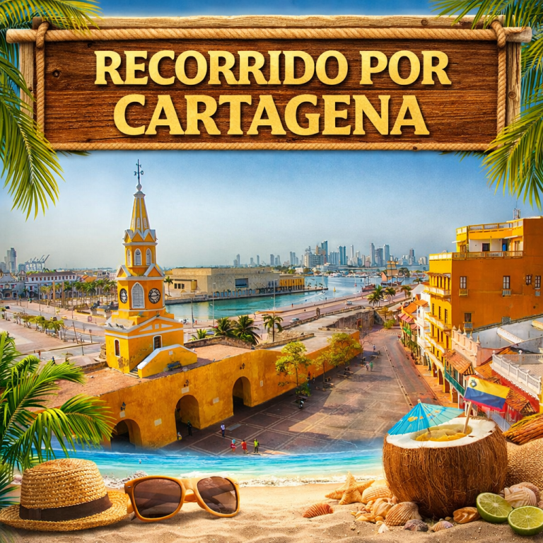 Recorrido por Cartagena_ vibrante mezcla de historia y playa